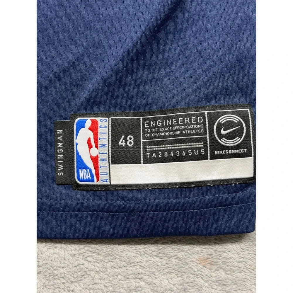 Nike Dallas Mavericks Kristaps Porzingis 6 Icon Edition Swingman Jersey Men 48 L